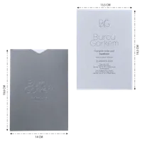 Debossed Minimalist Wedding Invitation Set