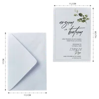 Eucalyptus Minimal Wedding Invitation