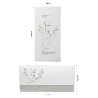 Floral Line Art Wedding Invitation