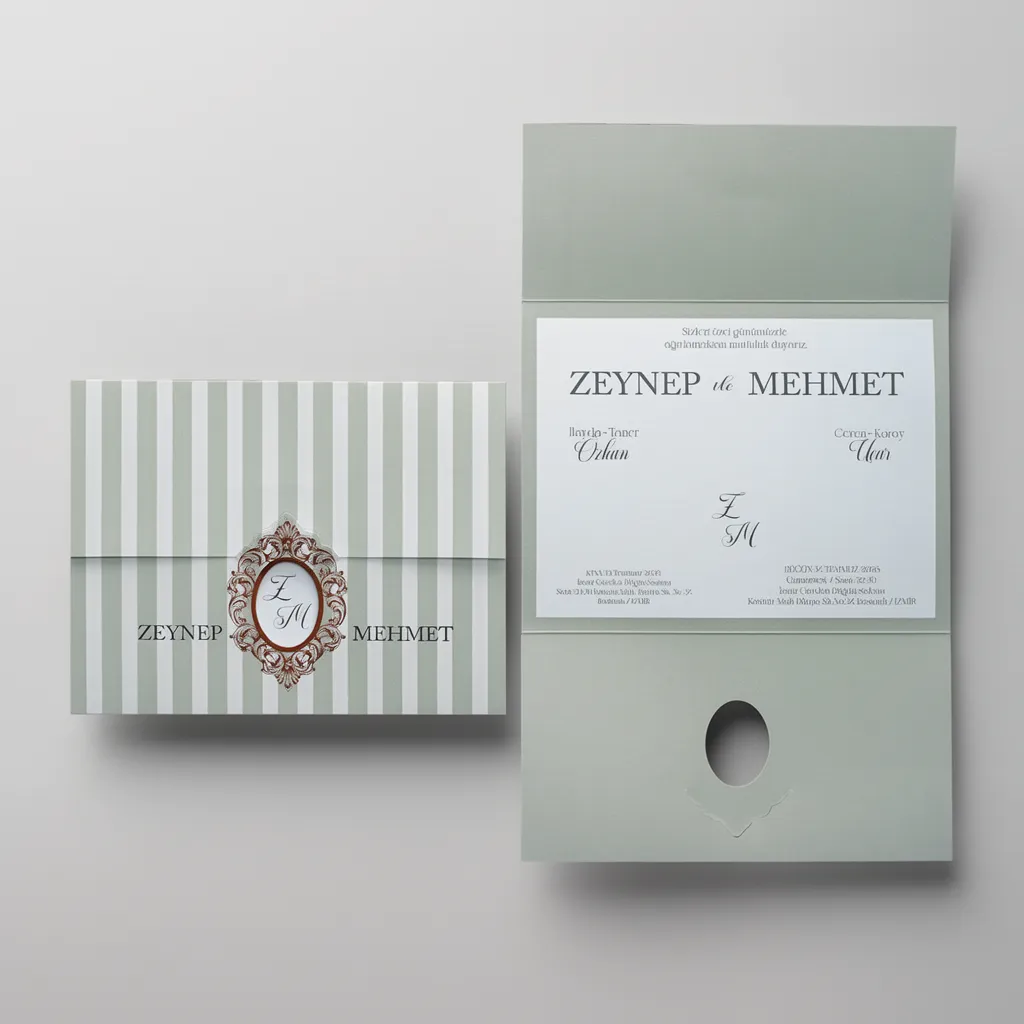 Rose Floral Wedding Invitation