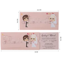 Illustrated Cartoon Wedding Invitation