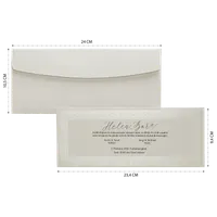 Minimal Horizontal Wedding Invitation