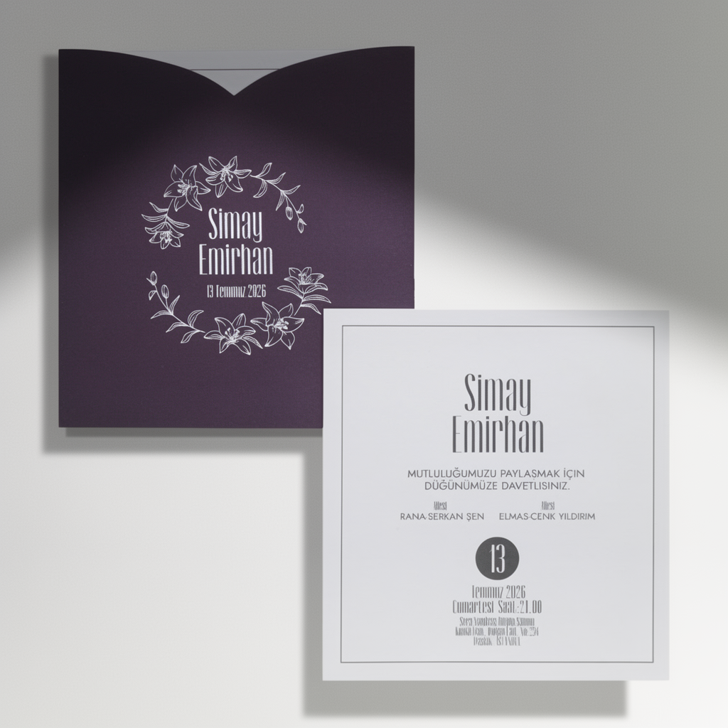 Eko Polen 40302 - Wedding Invitation